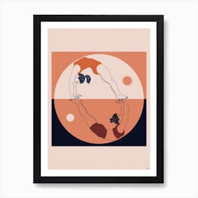 Yin Yang Art Print