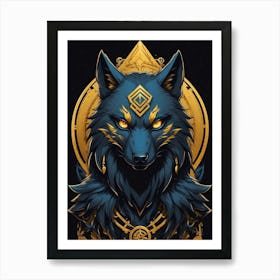 Wolfe 1 Art Print