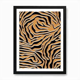 Tiger Wild Animal Print Art Print