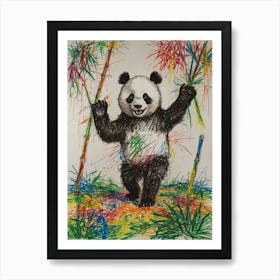 Panda Bear 22 Art Print