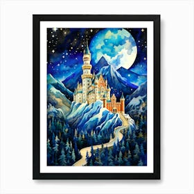 Fairytale Castle Art Print