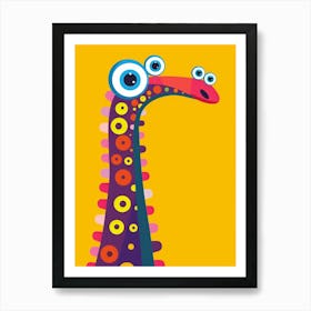 Giraffe 190 Art Print