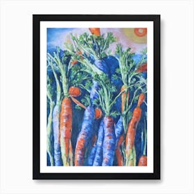 Carrots 2 Classic vegetable Art Print