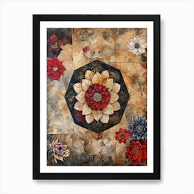 Ancient Petals Art Print