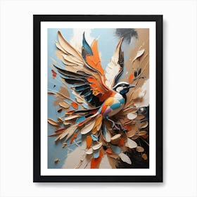 Bird In Flight 2 Art Print