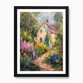  Floral Garden Floral Tapestry 5 Art Print