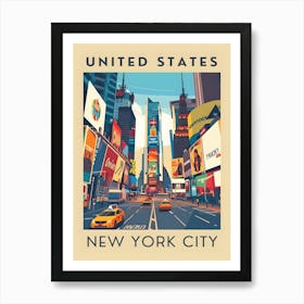 United States New York City Art Print