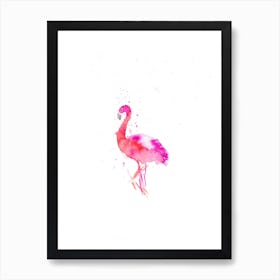 Flamingo I Art Print