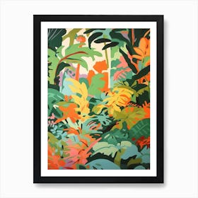 Birmingham Botanical Gardens Usa Painting 3 Art Print