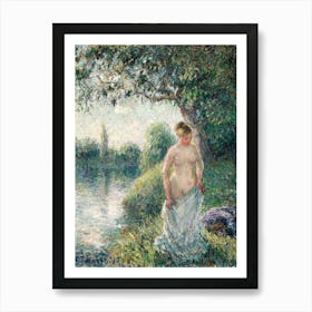 The Bather (1985), Camille Pissarro Art Print