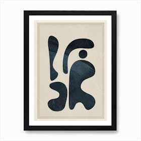 Shape Movement Geometry 3 Art Print