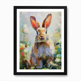Britannia Petite Rabbit Painting 1 Art Print