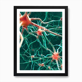 Neural Networks Type 6 Art Print