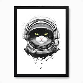Cosmic Cat Art Print