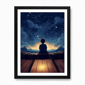 Starry Night 5 Art Print