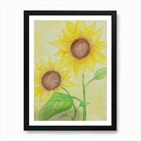 Sunflowers Art Print