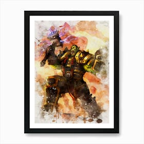 Thrall World Of Warcraft 1 Art Print