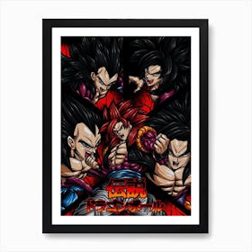 Dragon Ball Anime Poster 4 Art Print