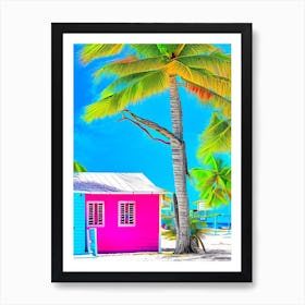 Little Cayman Cayman Islands Pop Art Photography Tropical Destination Art Print