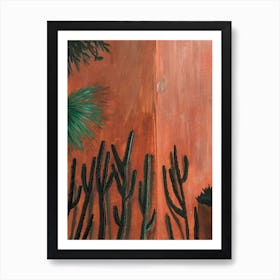 Skinny Cactus Art Print