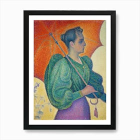 Woman With Parasol (1893), Paul Signac Art Print