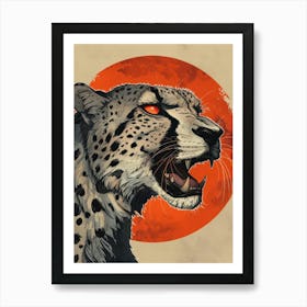 Cheetah 53 Art Print