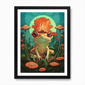 Red Tree Frog Storybook 6 Art Print