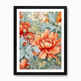 Peonies 41 Art Print