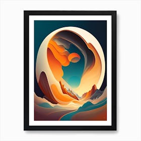 Stellar Wind Comic Space Space Art Print