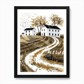 Country Road 4 Art Print