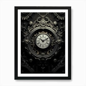 Gothic Wallpaper, Steampunk Wallpaper, Steampunk Wallpaper, Steampunk Wallpaper Art Print