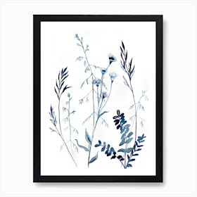 Meadow Study 1 Art Print