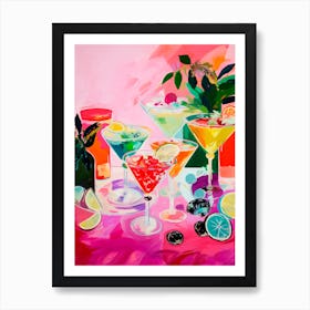 Cocktail Party Art Print