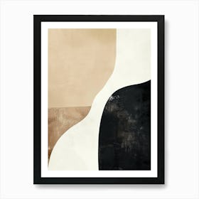 Sandstone Whispers Minimalist Style Art Print