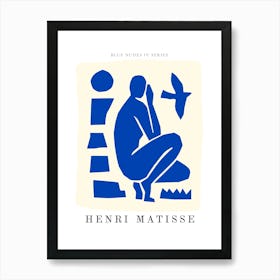 Henri Matisse Blue Nudes IV Series Print Art Print