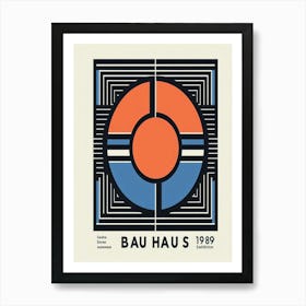 Bauhaus exhibition print 3 Art Print