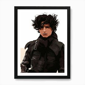 paul atreides dune movie 3 Art Print