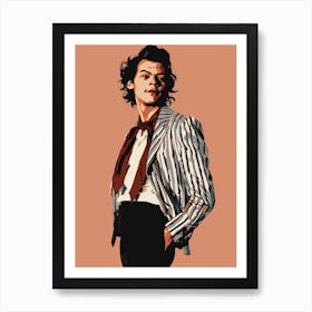 Harry Styles Vector Illustration Art Print