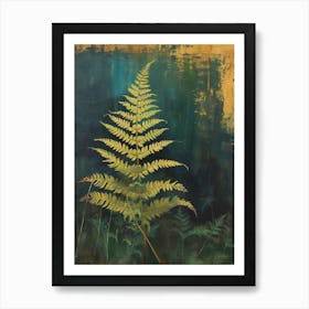 Sword Fern Painting 1 Art Print