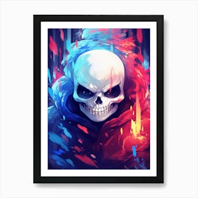 Under Tale Gaming 4 Art Print