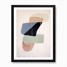 Abstract Art, Paris, 1960 3 Art Print