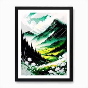 Landscape Painting Art Print