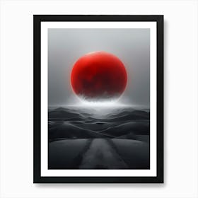 Red Planet Art Print