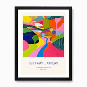 Colourful Gardens The Garden Of Morning Calm South Korea 3 Blue Poster Art Print