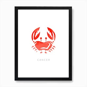 Cancer Zodiac Art Print