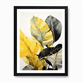 Yellow Leaves 2 Art Print