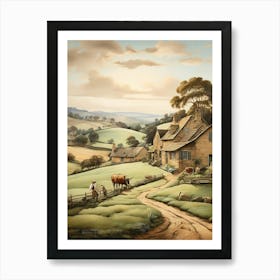 Country Cottage 17 Art Print