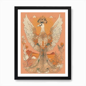 Phoenix Boho 1 Art Print