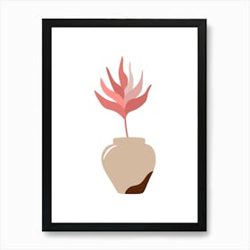 Plant In A Pot PONK Art Print