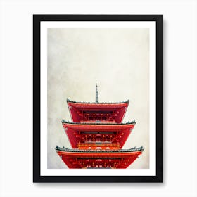 Japanese Shrine Art Print